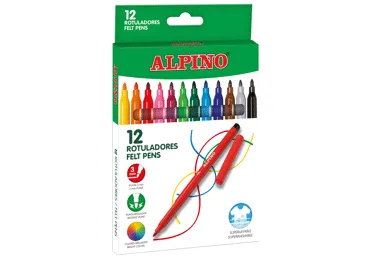 Flomasteriai ALPINO (12 vnt.), 1 vnt.