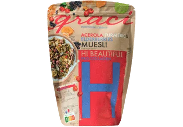 Funkciniai dribsniai GRACI HI BEAUTIFUL su cinku ir vit. C, 300 g