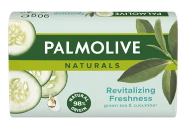 Gabalinis tualetinis muilas PALMOLIVE GREEN TEA & CUCUMBER, 90 g
