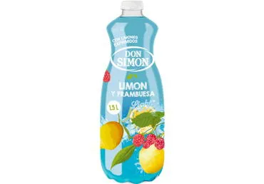 Gaivusis gėrimas citrinų ir aviečių skonio DON SIMON, 1,5 l