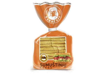 GARDĖSIO SUMUŠTINIŲ duona, 250 g