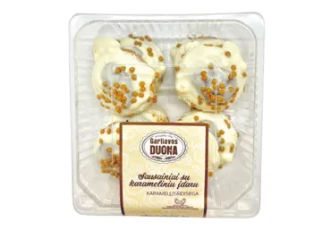 GARLIAVOS DUONOS sausainiai su karameliniu įdaru, 300 g