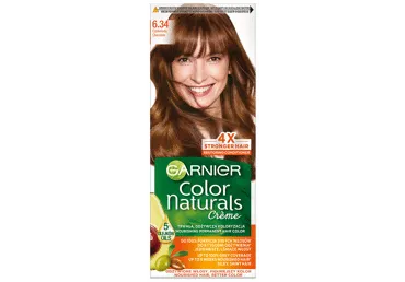 Garnier Color Naturals 6.34, šokoladas.