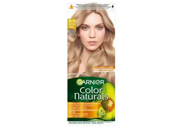 Garnier Color Naturals 9N=9.13, labai šviesi smėlio blondinė.