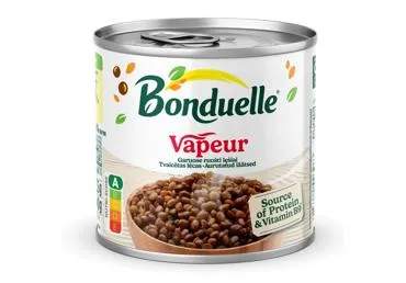 Garuose ruošti lęšiai BONDUELLE VAPEUR, 310 g