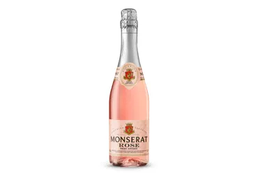Gaz. aromatizuotas pusiau saldus vyno gėrimas MONSERAT ROSE, 750 ml