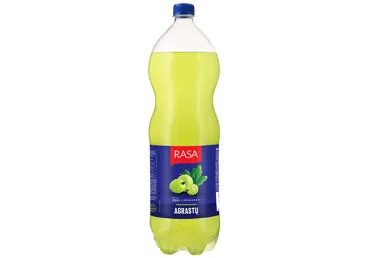 Gazuotas agrastų skonio gėrimas RASA FRUT, 2 l