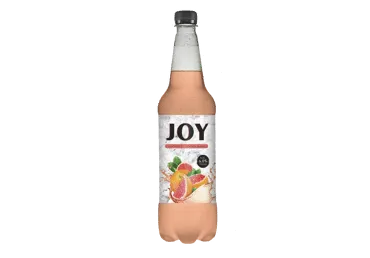 Gazuotas alaus kokteilis JOY, greipfrutų ir toniko skonio, 1 l