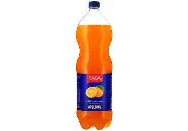 Gazuotas apelsinų skonio gėrimas RASA FRUT, 2 l