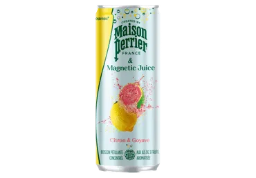 Gazuotas citrinų ir gvajavų gėrimas MAISON PERRIER, 250 ml