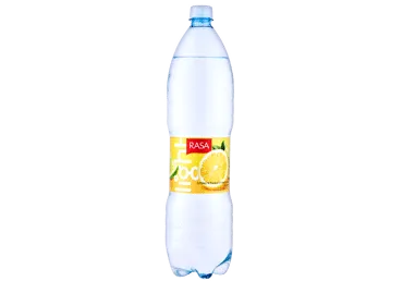 Gazuotas citrinų ir žaliųjų citrinų skonio vanduo RASA LIGHT, 1.5 l