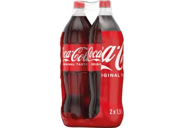 Gāzēts dzēriens COCA-COLA 2x1,5L D