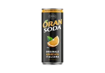 Gazuotas gėrimas CRODO ORANGE SODA, 330 ml
