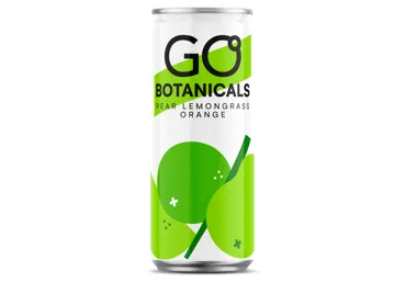 Gazuotas gėrimas GO BOTANICALS kriaušių skonio, 330 ml