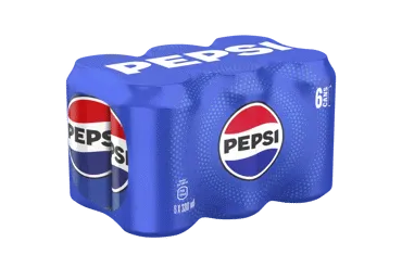 Gazuotas gėrimas PEPSI COLA, 6x330 ml