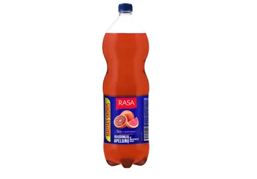 Gazuotas gėrimas RASA, raudonųjų apelsinų, greipfrutų skonio, 2 l