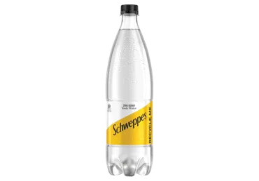 Gazuotas gėrimas SCHWEPPES ZERO, 1 l