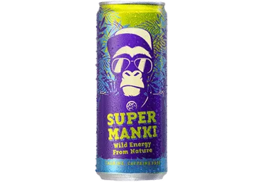 Gāz. dzēriens SUPER MANKI skārd. 330ml D