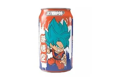Gazuotas gėrimas ULTRA POP DRAGON BALL SUPER GOKU STRAWBERRY BANANA, 330 ml x 24