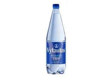 Gazuotas natūralus mineralinis vanduo VYTAUTAS, 1.5 l