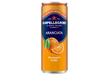 Gazuotas sulčių gėrimas SANPELLEGRINO, apelsinų skonio, 330 ml