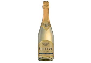 Gazuotas vaisių vyno gėrimas FESTIVE GOLD MOMENTS, 750 ml