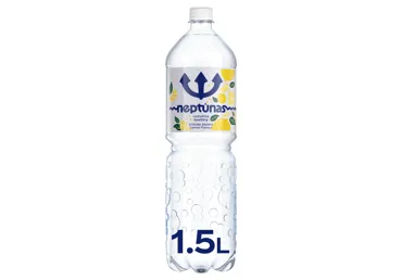 Gazuotas vanduo NEPTŪNAS, citrinų skonio, 1.5 l