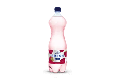 Gazuotas vanduo VICHY FRESH, aviečių skonio, 1.5 l