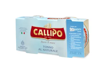 Gelsvauodegiai tunai sūryme CALLIPO, 320 g