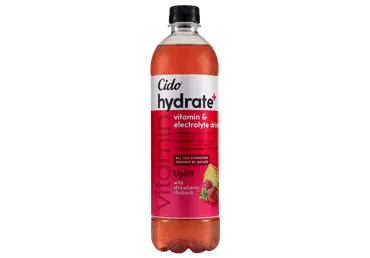 Gėrimas CIDO Hydrate+ Uplift Strawberry - Rhubarb