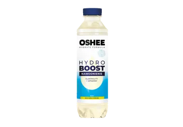Gėrimas su elektrolitais OSHEE HYDROBOOST, citrinų skonio, 555 ml