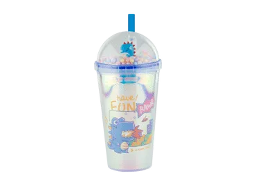 Gertuvė su šiaudeliu UNIWELL, 430 ml