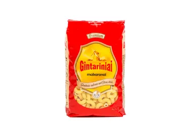 GINTARINIAI makaronai (rageliai), 400 g