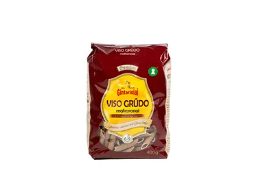 GINTARINIAI visų grūdo dalių makaronai (vamzdeliai), 400 g