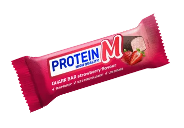 Glaistytas sūrelis PROTEIN M, braškių skonio, 14,2 % rieb., 40 g
