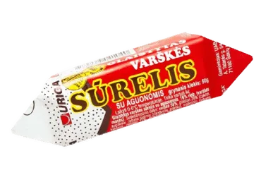 Glaistytas sūrelis URIGA su vanile ir aguonomis, 16 % rieb., 50 g