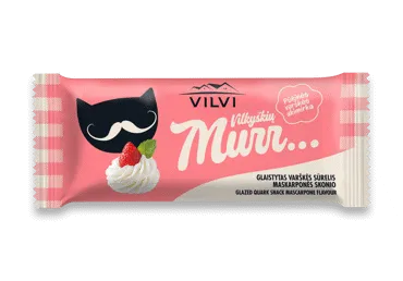 Glaistytas varškės sūrelis MURR, maskarponės sk., 28 % rieb., 40 g