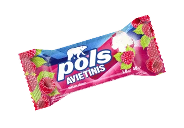 Biezpiena sieriņš POLS aveņu 45g