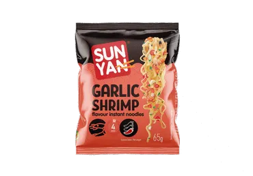 Gr. paruošiami makaronai SUN YAN, 65 g (česn. krevečių sk.), 65 g