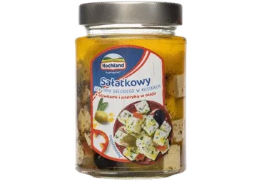 Graik. sūris aliejuje HOCHLAND su alyv., papr., 58 % rieb., 300 g