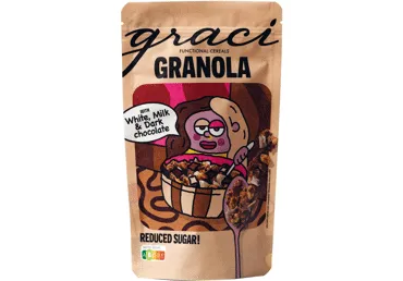 Granola GRACI trīs veidu šokolādes 250g