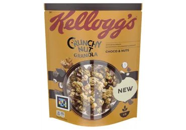 Granola KELLOGG'S šokolādes riekstu 380g