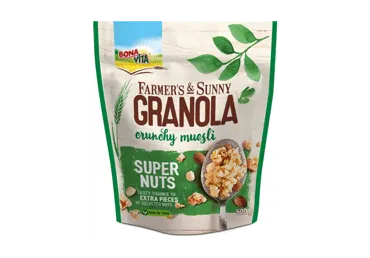 Granola BONA VITA, su riešutais, 500 g