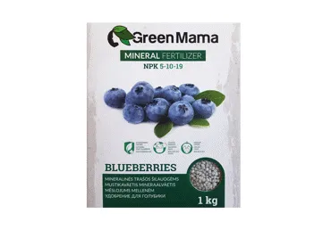 Granuliuotos šilauogių trąšos GREEN MAMA, 1 kg
