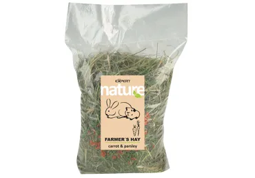 Graužikų šienas su morkomis ir petražolėmis PET EXPERT, 450 g