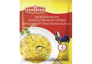 Greitai paruošiama sriuba ABC PODRAVKA, 52 g