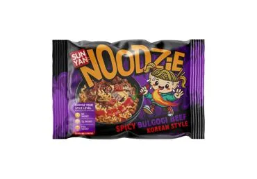 Greitai paruošiamas aštrus ramenas SUN YAN Noodzie Bulgogi Beef, 120 g