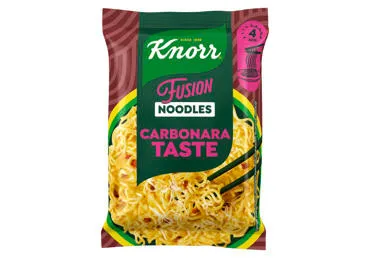 Greitai paruošiami makaronai KNORR CARBONARA FUSION, 64 g