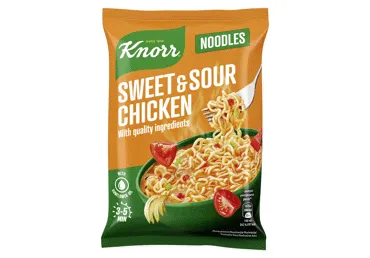Ātri pagatavojamas nūdeles KNORR saldskābā vista 65g