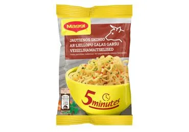 Greitai paruošiami makaronai MAGGI (jautienos skonio), 59.2 g